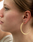 diamond major eclipse hoops
