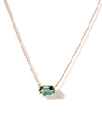 portrait-cut sapphire necklace
