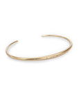 thin arpent cuff with diamonds