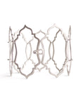 sterling silver cadre link bracelet