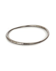 sterling silver plated in black rhodium arpent bangle