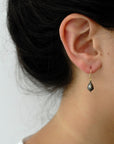 plomb drop earrings