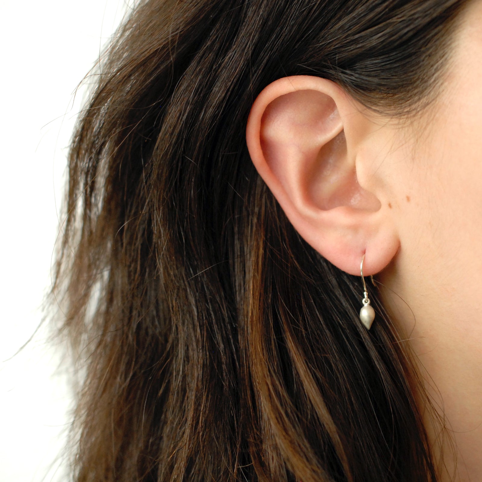  small pod dangle earrings