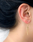 ankole tassle earrings