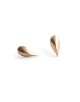 14k yellow gold beak studs