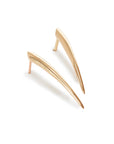 medium / 14k yellow gold ankole studs