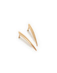 small / 14k yellow gold ankole studs