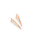 small / 14k rose gold ankole studs