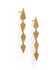 pyramid dangle earrings