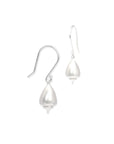 sterling silver plomb drop earrings