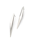 sterling silver long shard studs
