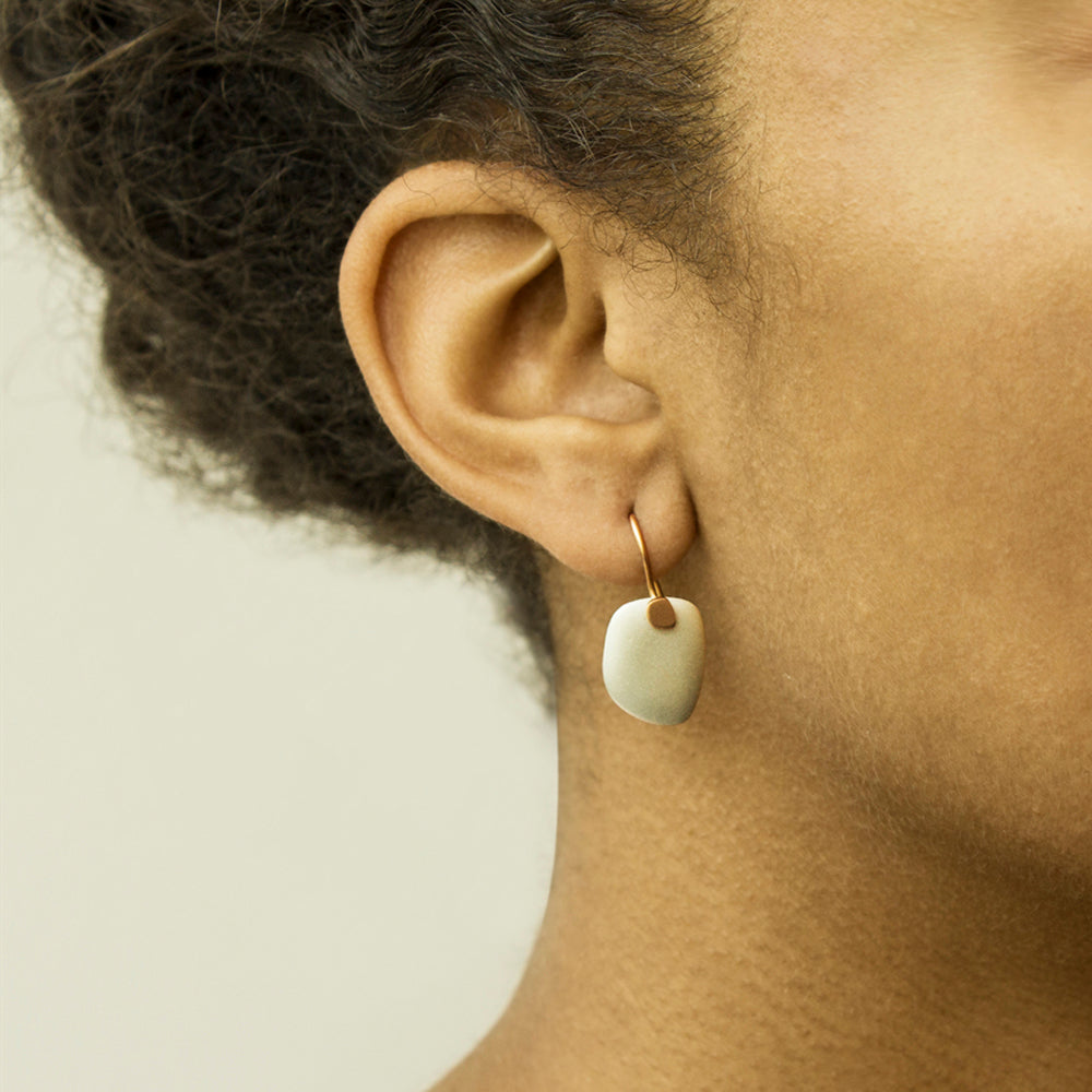  square totem earrings