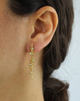 large diamond drops with granules, ruth tomlinson
