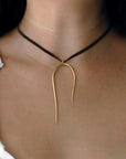 drawn pendant
