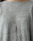 double spicula necklace