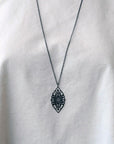 arabesque petal pendant