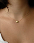  small disc necklace