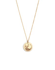 Virgo / 14k yellow gold / 14 karat gold zodiac charms -olde version