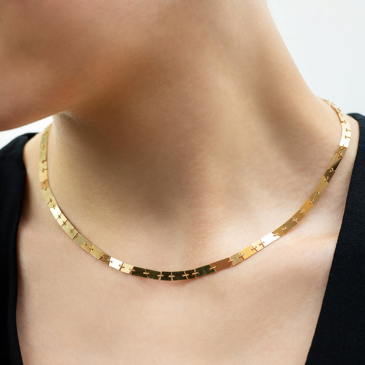  faceted link chain