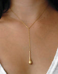teardrop necklace