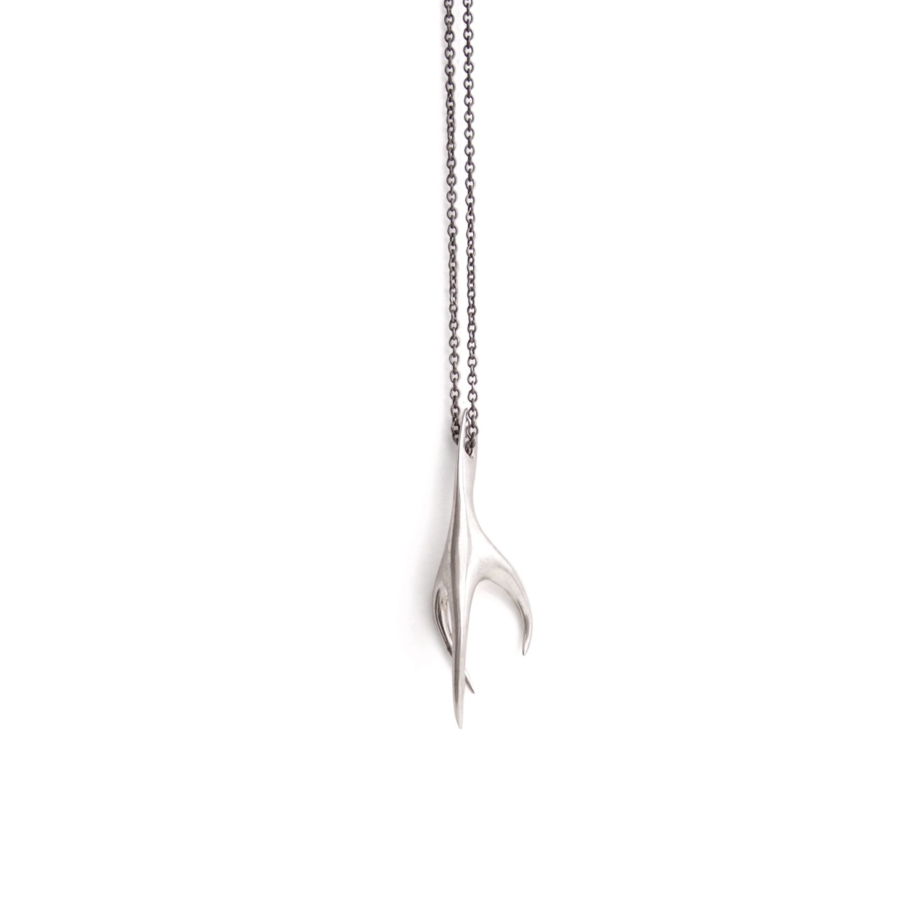 sterling silver talon pendant