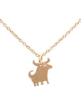 ox / 14k gold / 14k gold chinese zodiac charms