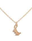 rabbit / 14k gold/14k gold chinese zodiac charms