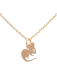 rat / 14k gold/14k gold chinese zodiac charms