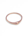 14k rose gold / 5 swell stacking rings