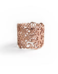 14k rose gold / 5 arabesque cigar band