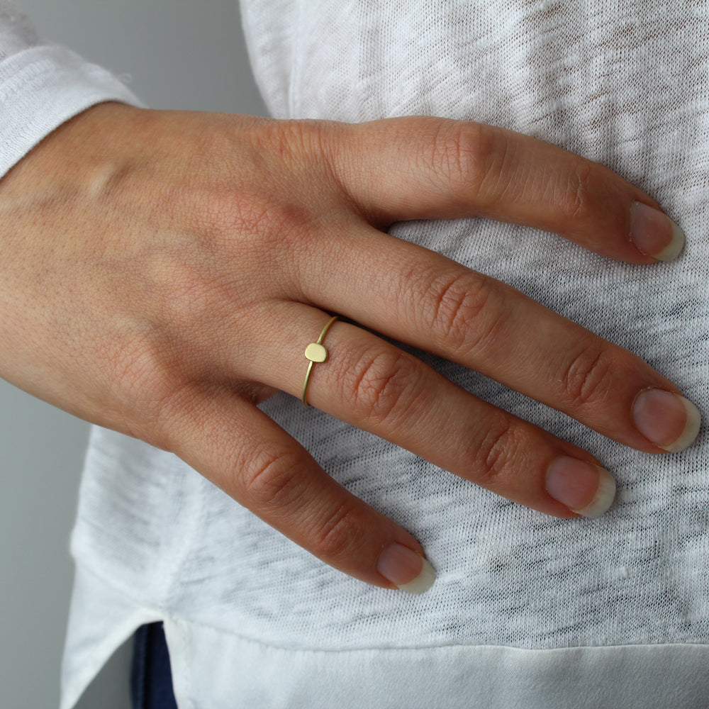  tiny totem stacking rings