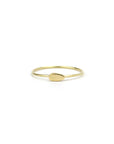 bean / 18k yellow gold / 5 tiny totem stacking rings