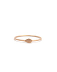 spear / 18k rose gold / 5 tiny totem stacking rings