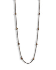brown diamond stations necklace