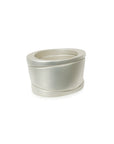 sterling silver / small / 6 torque stacking rings