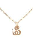 snake / 14k gold / 14k gold chinese zodiac charms