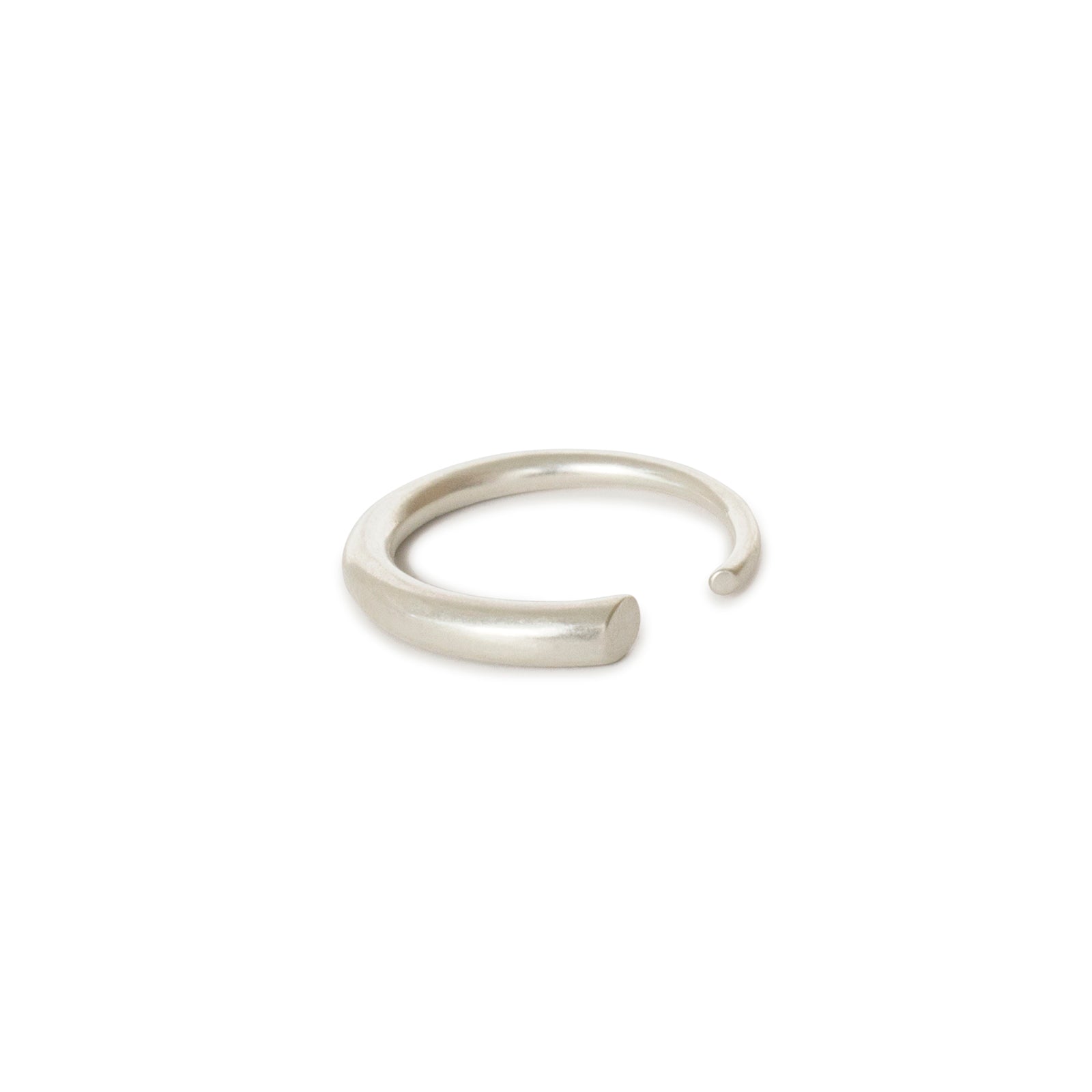sterling silver / tapered arpent stacking rings