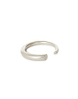 sterling silver / tapered arpent stacking rings