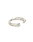 sterling silver / thick arpent stacking rings