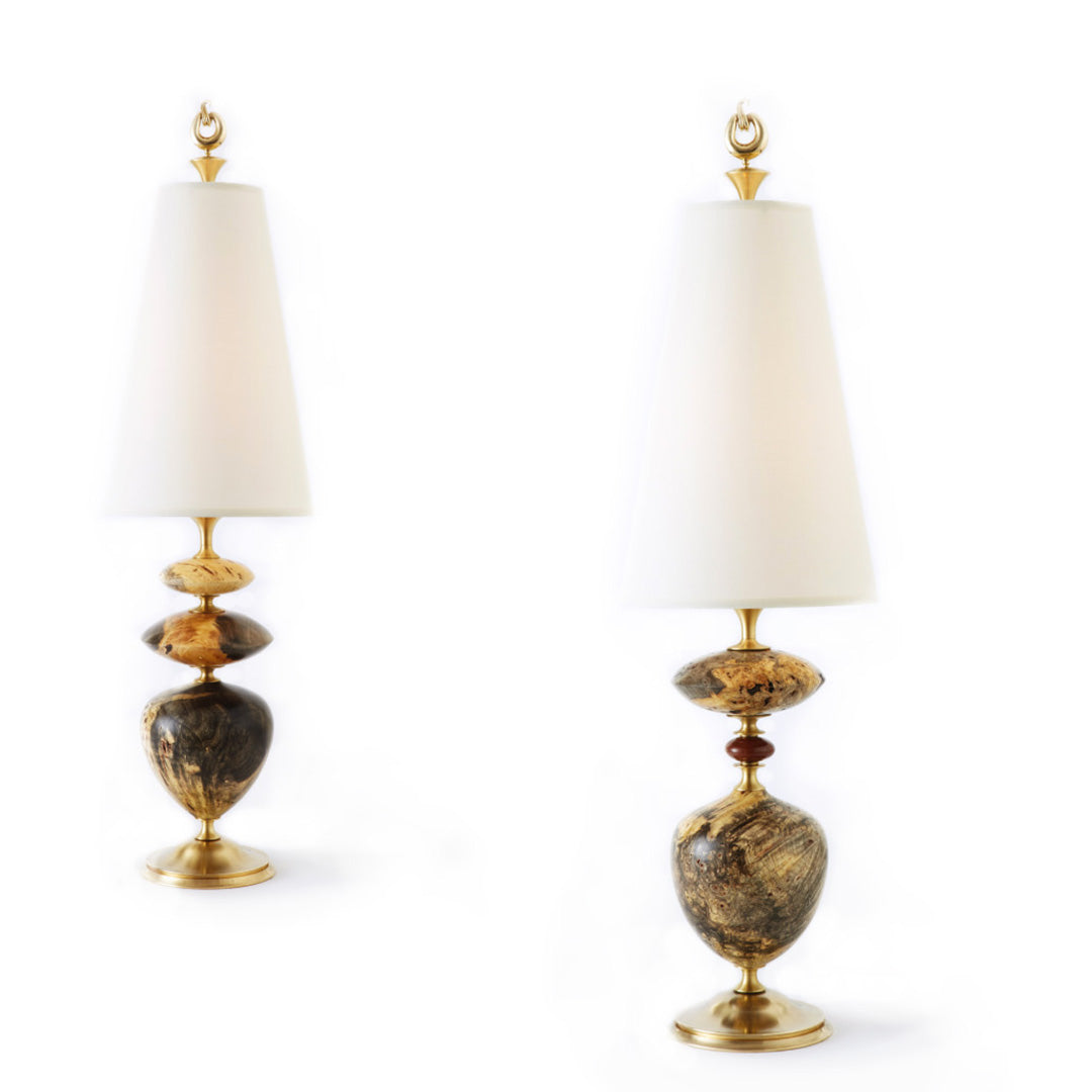 pair of Kreist lamps