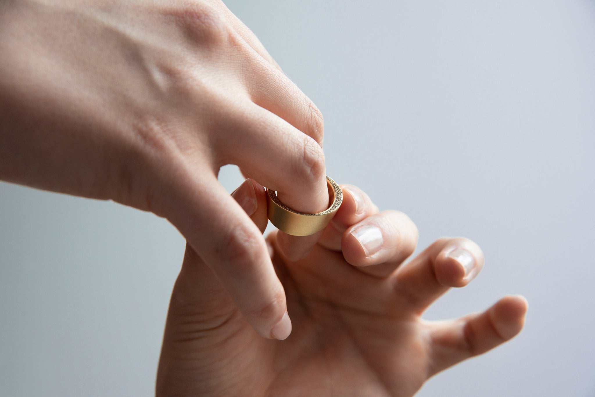 hands with ring