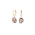 nebula diamond slice dangle earrings