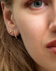 diamond quill studs