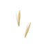 medium diamond quill studs