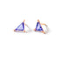 geo tanzanite studs