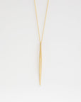 diamond quill pendant