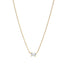 tapered baguette diamond necklace