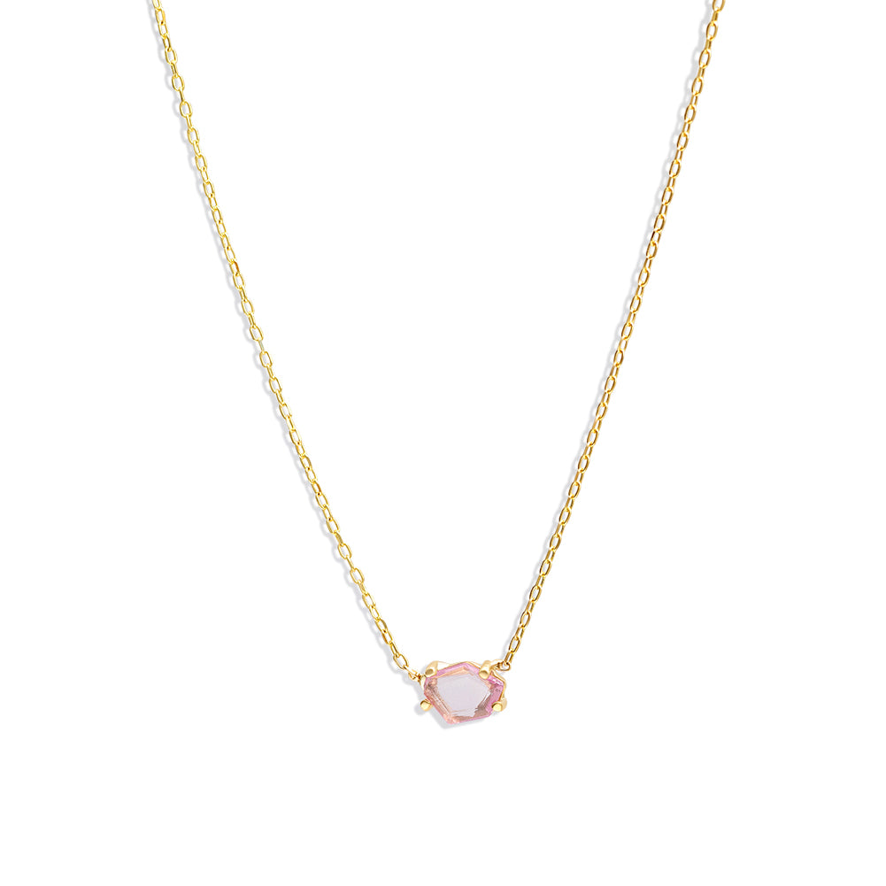 portrait-cut spinel necklace