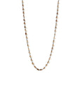 brown diamond briolette chain