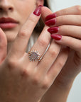 nebula diamond slice solitaire